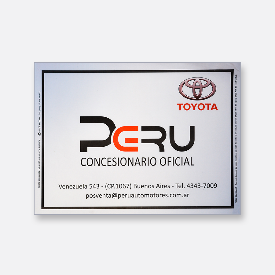 Alfombra de papel blanca - Perú Concesionario Oficial
